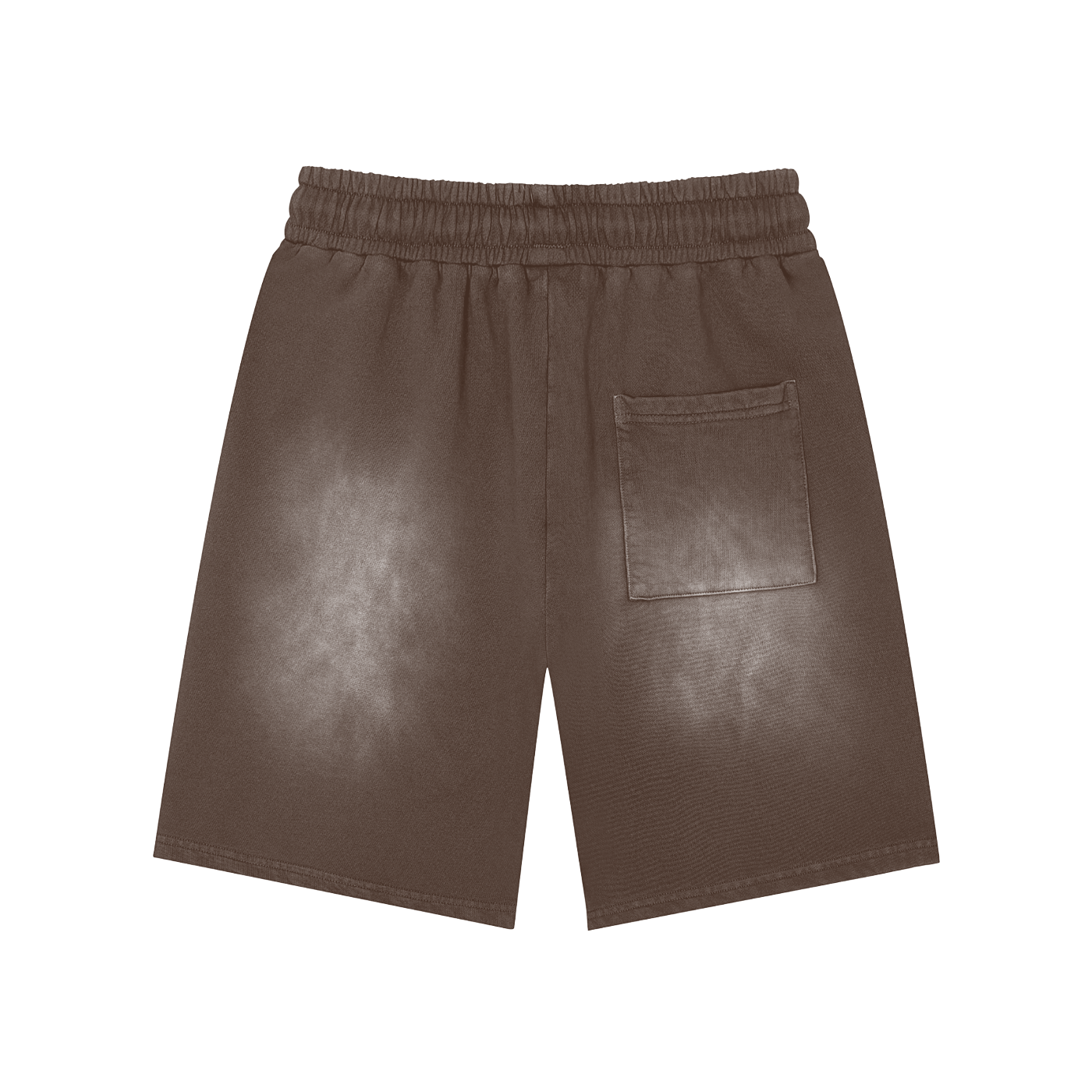 Stiro Rectangle Patch Monkey Washed Shorts